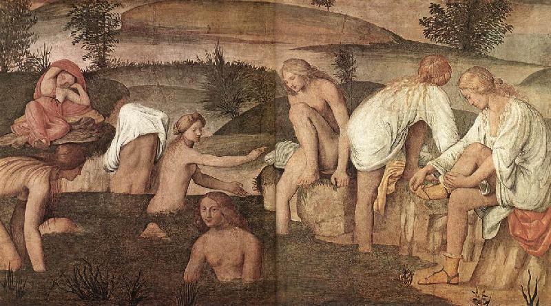 LUINI, Bernardino Girls Bathing sfg